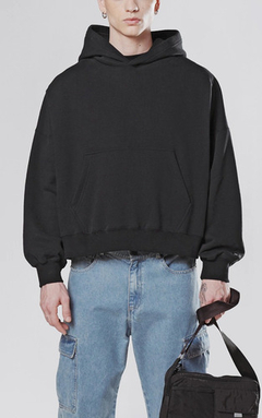Buzo Luxo Hoodie Dotcom Crop Frisa Nuevo