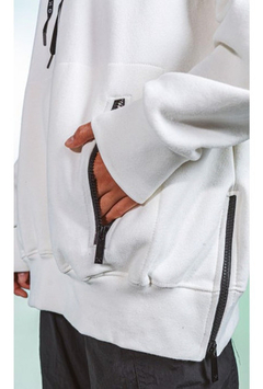 Buzo Luxo Hoodie Mega Con Cierre Nuevo en internet