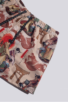 Short De Baño Malla Luxo Print M Corto Nuevo Hombre - comprar online