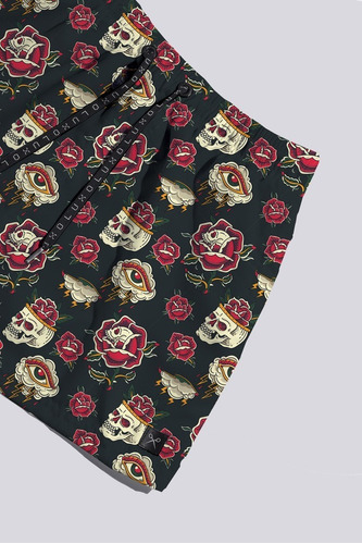 Short De Baño Malla Luxo Print F1 Corto Nuevo Hombre