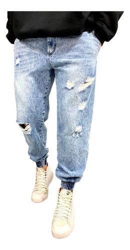 Jeans Jogger Snow Revston Varios Hombre Nuevo Azul - comprar online