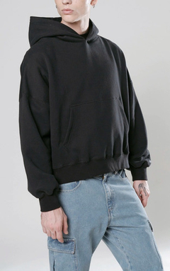 Buzo Luxo Hoodie Dotcom Crop Frisa Nuevo en internet