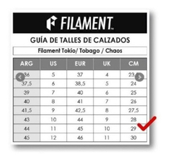 Zapatillas Filament Vance Black Gum Hombre Liviana - Hormaf