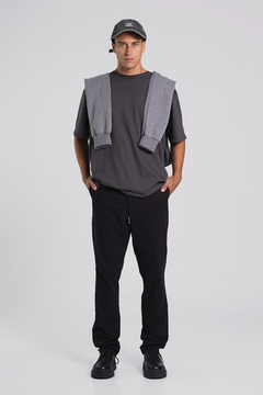 Pantalon Batuk Corte Chino Liso Negro Chupin Hombre - tienda online