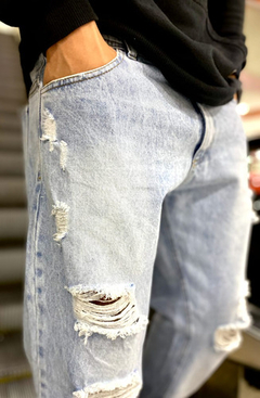 Jeans Jogger Snow Revston Varios Hombre Nuevo Azul en internet