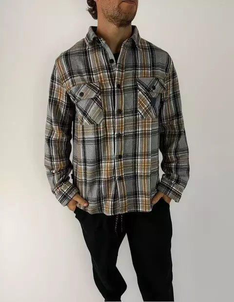 CAMISA VIYELA SPYLIMITED OREGON CAMISACO LEÑADORA ESMERILADO - comprar online