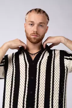 Camisa Manga Corta Tejida Raykof VCP - comprar online