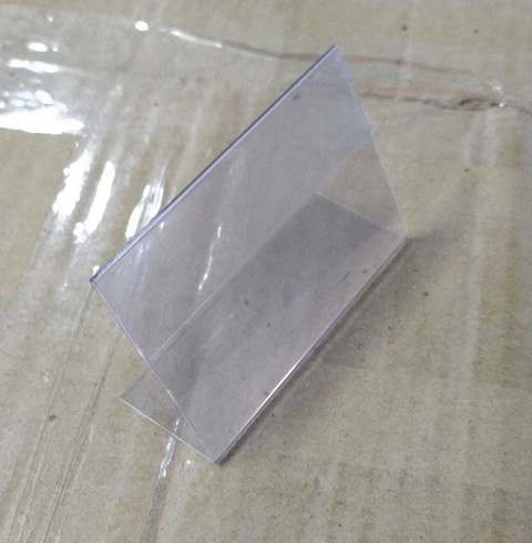 Porta Preço de Acetato - Pacote com 10 unidades
