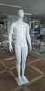 Manequim de Plástico Masculino Cabeça de Ovo Branco