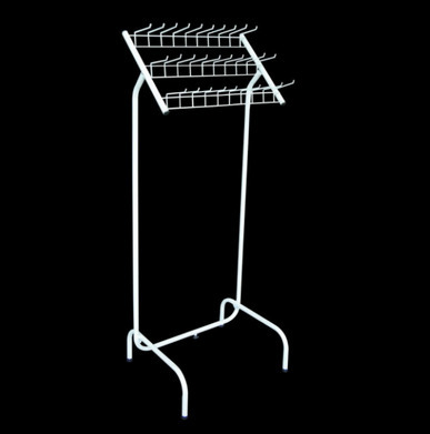 Ref.029 - Cinteiro de chão desmontável c/ 30 ganchos -1,50mx0,60x0,12m