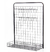 Ref.100 - Expositor com 25 ganchos e 1 cesto para parede -0,80x0,60m