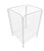 Ref.137-Cesto P/ Fraldas Desmontável 1,00 x 0,66 x 0,66 m