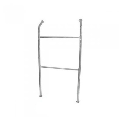 Arara montante cromada com 2 níveis - Parede /Piso