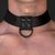 Coleira com Estirante e Guia Preto - Boutique Sensual Sexshop