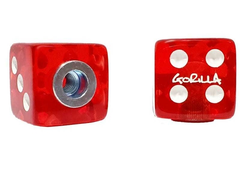 Borboleta p/ Prato Dado Vermelho 26mm Pad Gorilla / Kit 2 unidades
