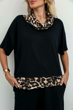 Imagem do CONJUNTO COMFY BLUSA E PANTALONA ACOMPANHA GOLA