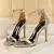 Salto Alto de Couro para Mulheres, Lady Gladiator Strap, S - comprar online