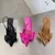 Imagem do Slingbacks com nó borboleta para mulheres, salto fino, dedo apontado, salto alt