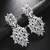 Exagerado Geométrico Strass Dangle Brincos, Luxo Oversize Pingente De Cristal - MISS CHARLOTTE STORE