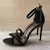 Salto Alto de Couro para Mulheres, Lady Gladiator Strap, S - MISS CHARLOTTE STORE