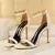 Salto Alto de Couro para Mulheres, Lady Gladiator Strap, S - comprar online