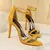 Salto Alto de Couro para Mulheres, Lady Gladiator Strap, S - comprar online