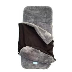 COLCHONCITO DE MICROPIEL NATURAL LISA CON CUBREPIES IMPERMEABLE Y APERTURA INFERIOR en internet