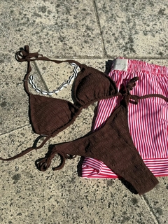 Bikini Zara chocolate - tienda online
