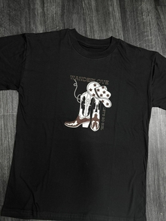 Remera Cowboy (negra o blanca)