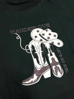 Remera Cowboy (negra o blanca) - tienda online