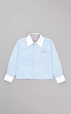 CAMISA RAYAS FLOR - comprar online