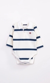 BODY MINI POLO RAYADO - comprar online