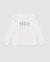 REMERA LETRAS BORDADAS - comprar online