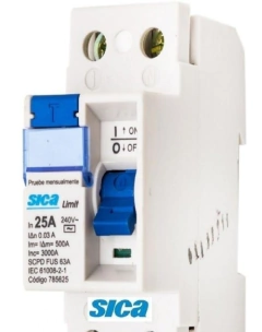LLAVE DISYUNTOR SICA 25 AMP