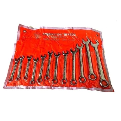 SET LLAVES COMBINADAS X 12 PIEZAS BLISTER NARANJA 8 A 24 MM