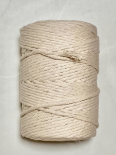 Bobina hilo de algodón 27 hebras 4,5 mm macramé, tapices