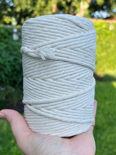 Bobina hilo de algodón 36 hebras 5mm macramé, tapices - comprar online