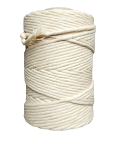 Bobina Hilo Puro De Algodón 36 hebras Macramé Color premium - tienda online