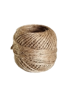 Ovillo Hilo Yute Natural Suave 1mm 30 mhebras Ideal Manualidades -
