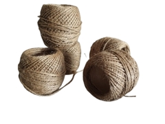 Ovillo Hilo Yute Natural Suave 1mm 30 mhebras Ideal Manualidades - - comprar online