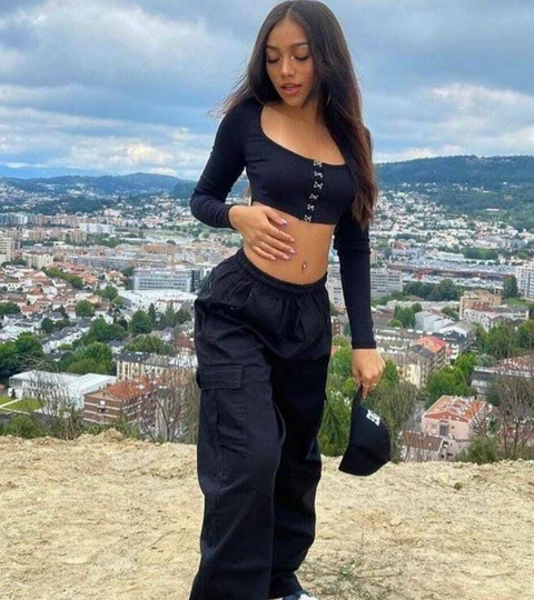Calça Cargo Preta