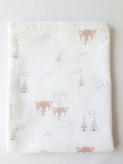 Cueiro flanelado raposinha - comprar online