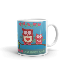 Mãe Coruja com Muito Amor na internet