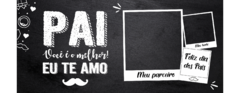 Pai com Fotos - Caneca Personalizada