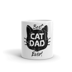 Best Cat Dad Ever! - Caneca Personalizada