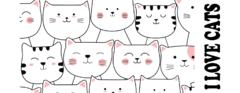 I Love Cats - Caneca Personalizada