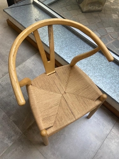 Silla Wishbone Natural - comprar online