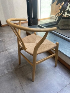 Silla Wishbone Natural en internet