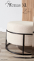 Puff Atenas XL lino - comprar online