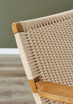 Poltrona CH 25 Lounge Rattan en internet